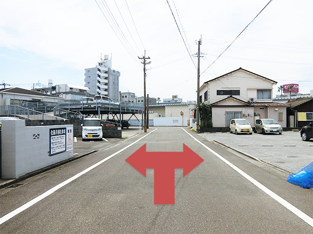 南宮崎駅からの車ルート4